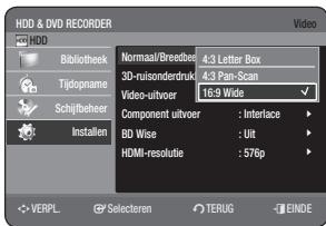 SAMSUNG DVD-HR775A - Normaal/Breedbeeld - 1