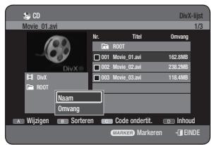 SAMSUNG DVD-HR775A - Sorteren gebruiken - 1