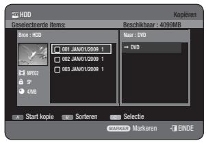 SAMSUNG DVD-HR775A - De toets TITLE LIST gebruiken - 2