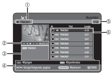 SAMSUNG DVD-HR775A - Onderdelen van het audio-CD-schem (CD-DA) - 1