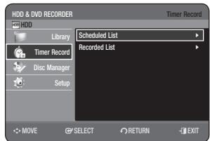 SAMSUNG DVD-HR775A - Using the TIMER button - 2