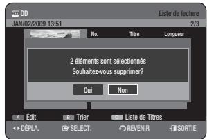 SAMSUNG DVD-HR775A - Utilisation du bouton PLAY LIST - 4