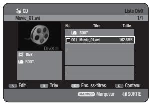 SAMSUNG DVD-HR775A - Utilisation du bouton MENU - 1