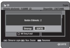 SAMSUNG DVD-HR775A - Copie de fichiers - 3