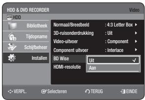 SAMSUNG DVD-HR775A - BD Wise (alleen Samsung-producten) - 1