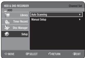 SAMSUNG DVD-HR775A - Auto Scanning - 1
