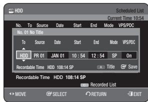 SAMSUNG DVD-HR775A - Using the TIMER button - 4