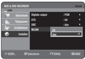 SAMSUNG DVD-HR775A - NICAM - 1