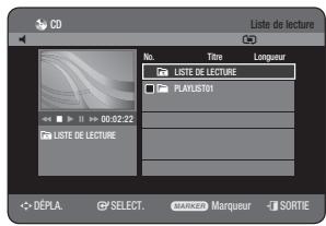 SAMSUNG DVD-HR775A - Liste de lecture - 3