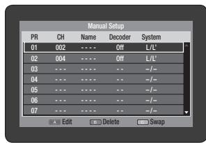 SAMSUNG DVD-HR775A - Manual Setup - 1