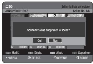 SAMSUNG DVD-HR775A - Suppression d'une scene - 1