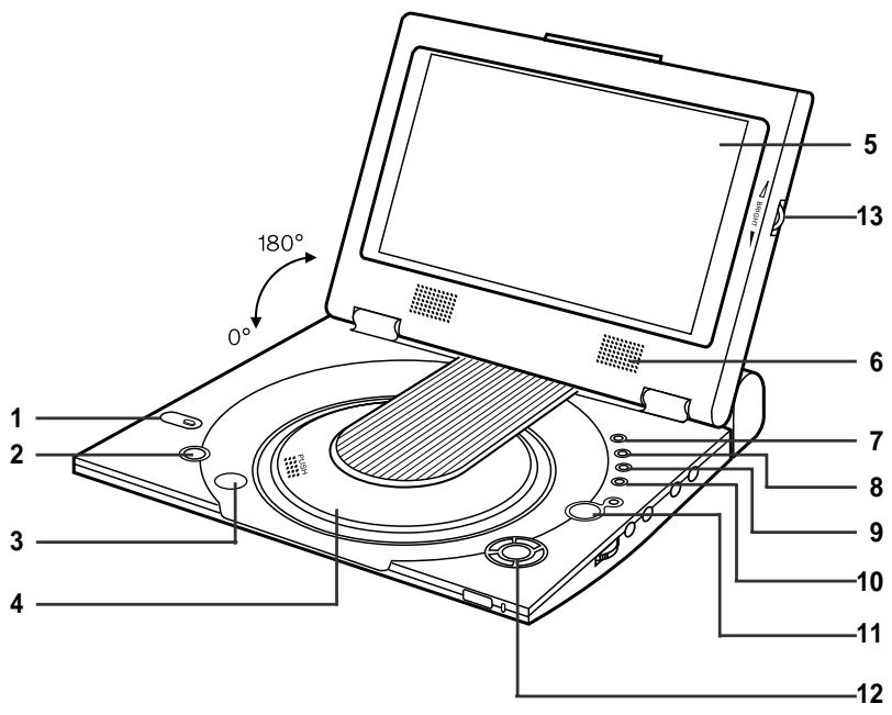 SAMSUNG DVD-L100 - Vue avant - 1