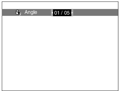 SAMSUNG DVD-L100 - Utilisation de la touche ANGLE - 1