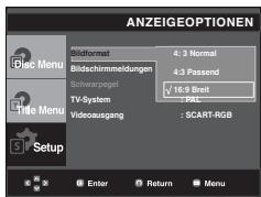 SAMSUNG DVD-P191 - Bildformat - 1