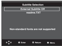 SAMSUNG DVD-P191 - Using the SUBTITLE button (DVD/ MPEG4) - 2