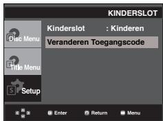 SAMSUNG DVD-P191 - De toegangscode wijzigen - 3