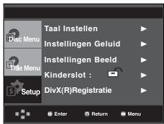 SAMSUNG DVD-P191 - Hetinstallengenu gebruiken - 1