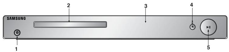 SAMSUNG DVD-P191 - Front Panel Controls - 1