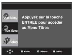 SAMSUNG DVD-P191 - Utilisation du menu Titres - 1
