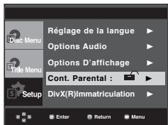 SAMSUNG DVD-P191 - Changement du mot de passe - 2