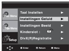 SAMSUNG DVD-P191 - De geluidopties instellen - 1