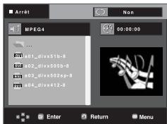 SAMSUNG DVD-P191 - Fonction lecture de fichiers MPEG-4 - 1