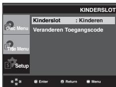 SAMSUNG DVD-P191 - Het classificationiveau instellen - 3