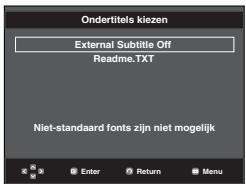 SAMSUNG DVD-P191 - De toets SUBTITLE gebruiken (DVD/ MPEG4) - 2