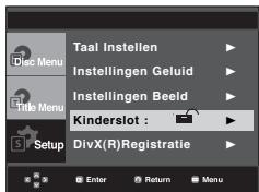 SAMSUNG DVD-P191 - De toegangscode wijzigen - 2