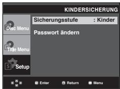 SAMSUNG DVD-P191 - Alterseinstufung einstellen - 3