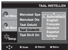SAMSUNG DVD-P191 - Taalkeuze voor ondertiteling - 1