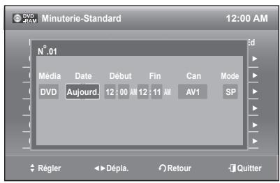 SAMSUNG DVD-R170 - Pour arrêtier l'enregistrement - 4