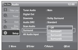 SAMSUNG DVD-R170 - Surround - 2