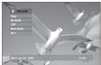 SAMSUNG DVD-R170 - CHECK REMAINING TIME - 1