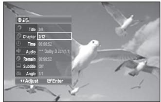 SAMSUNG DVD-R170 - Moving to a desired scene directly - 9