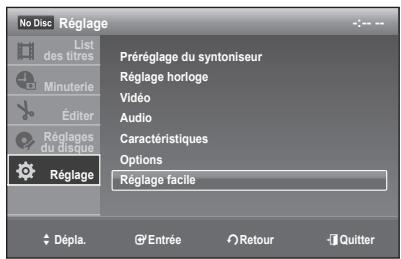 SAMSUNG DVD-R170 - RéGLAGE FACILE - 1