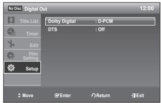 SAMSUNG DVD-R170 - Digital Out - 3