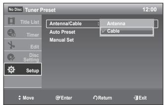 SAMSUNG DVD-R170 - Antenna/Cable - 1