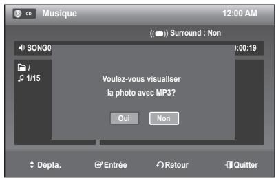 SAMSUNG DVD-R170 - Lecture de musique et visionnement de photos simultanés - 1