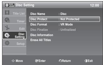 SAMSUNG DVD-R170 - Disc Protection - 4