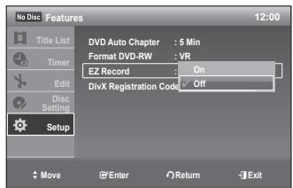 SAMSUNG DVD-R170 - EZ Record - 3