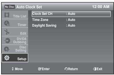 SAMSUNG DVD-R174 - Daylight Saving : - 2