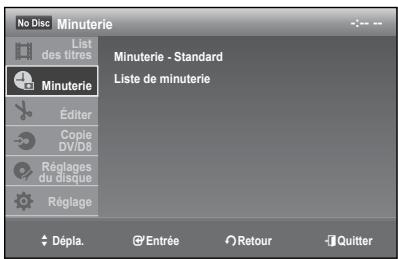 SAMSUNG DVD-R174 - NAVIGATION DANS LE MENU DE L'ÉCRAN - 1