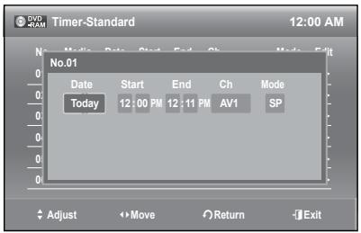 SAMSUNG DVD-R174 - To stop recording - 5