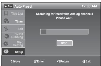 SAMSUNG DVD-R174 - Auto Preset - 2