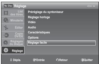 SAMSUNG DVD-R174 - RéGLAGE FACILE - 1