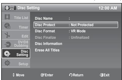 SAMSUNG DVD-R174 - Disc Protection - 5