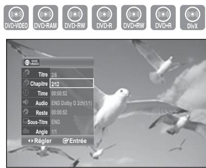 SAMSUNG DVD-R174 - Déplacement direct vers la scene souhaitatione - 1