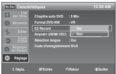 SAMSUNG DVD-R174 - EZ Record - 5