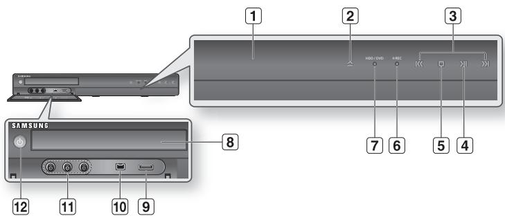 SAMSUNG DVD-SH895 - Façade (DVD-SH893/895/897) - 1